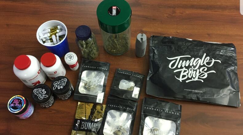 Narcotics seized last week by the Butler County Undercover Regional Narcotics Taskforce. BUTLER COUNTY SHERIFF’S OFFICE