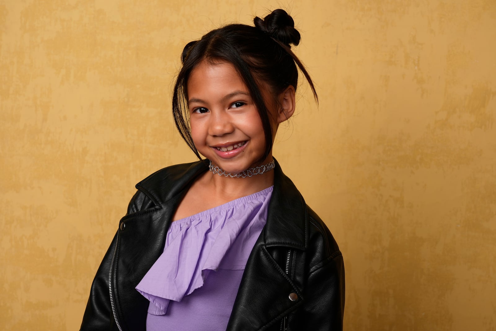 Maia Kealoha poses for a portrait to promote "Lilo & Stitch" during Comic-Con International on Friday, July 25, 2025, in San Diego. (AP Photo/Chris Pizzello)