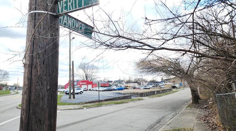 Middletown police detectives are investigating a suspicious death after a body was found in a vehicle Tuesday in the area of South Verity Parkway and Hanover Avenue. NICK GRAHAM/STAFF