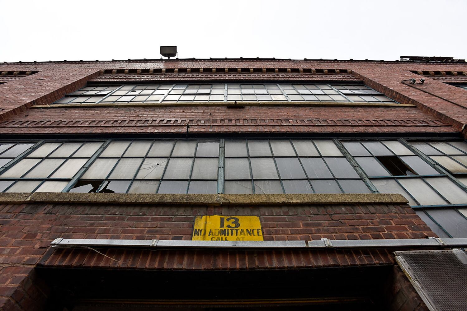 Tour of former Champion Paper Mill