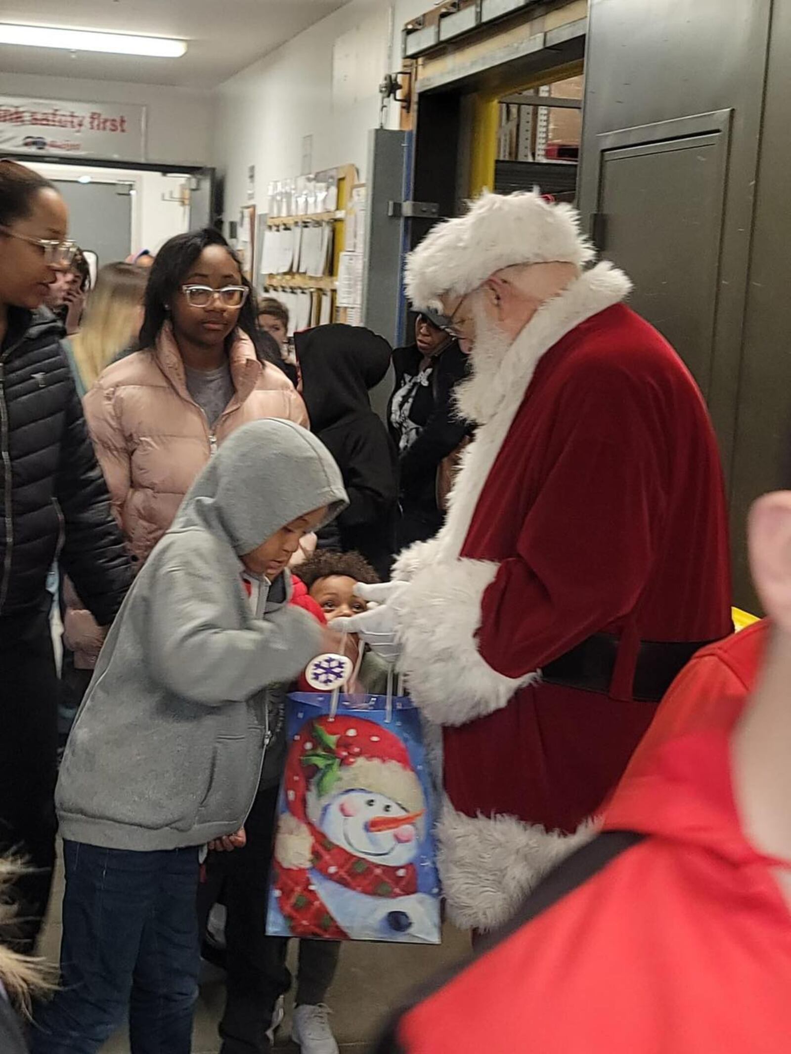 Santa Claus was popular during the 2023 Mike Davis Shop with a Cp at Meijer. SUBMITTED PHOTO