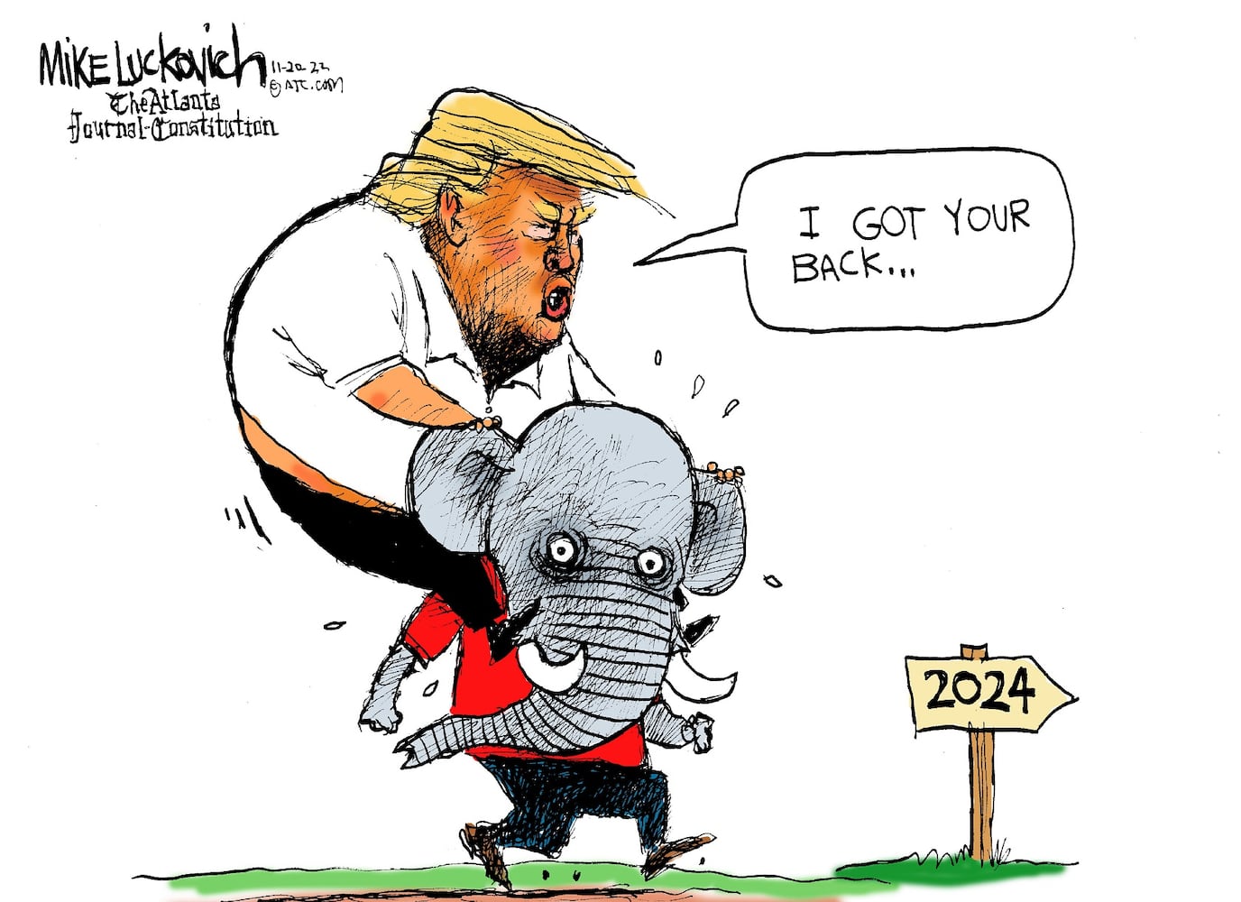 WEEK IN CARTOONS: Trump’s 2024 run, Twitter and more