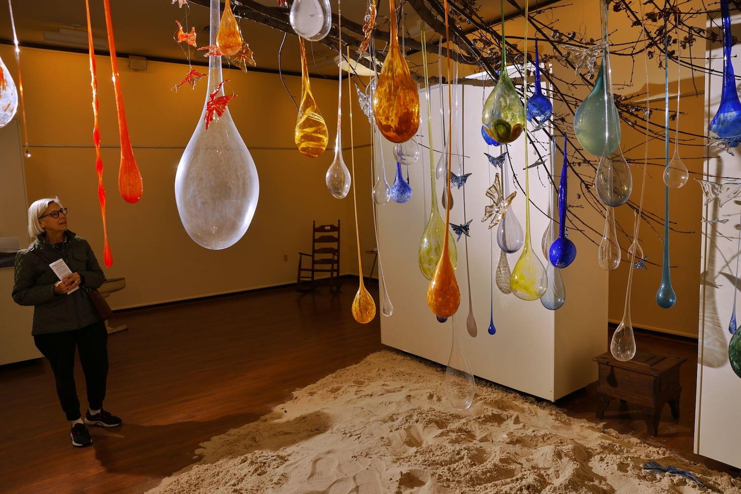 Darren Goodman Glass exhibit