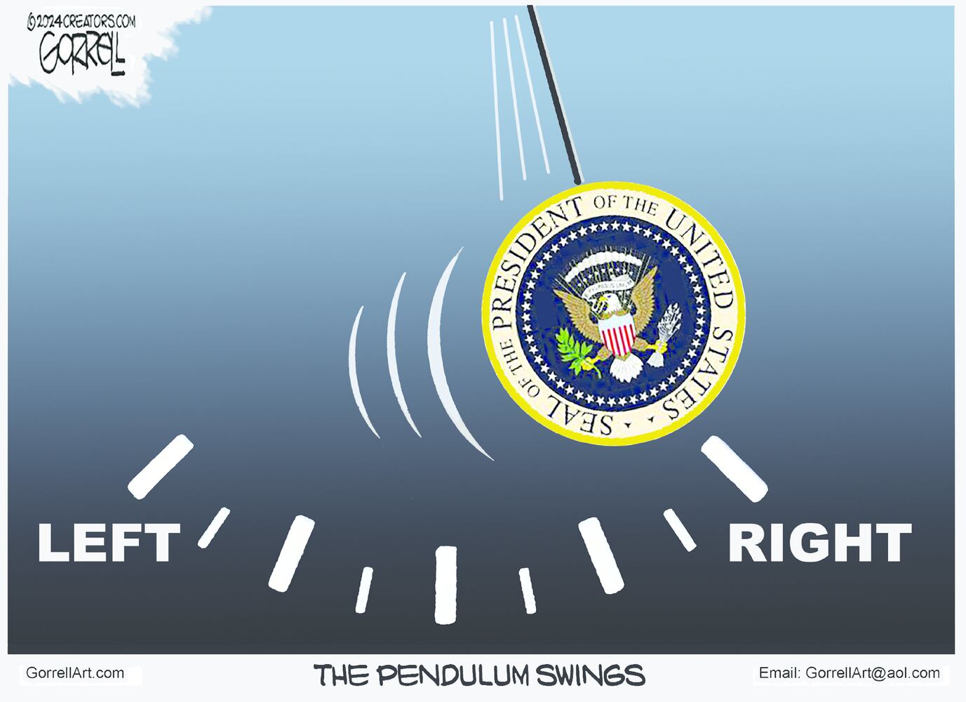 CARTOONS: Bob Gorrell, Nov.  12, 2024