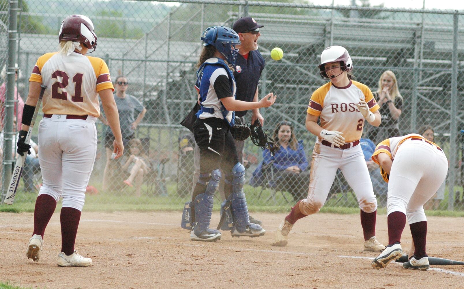 PHOTOS: Ross Vs. Wyoming Division II Sectional High School Softball