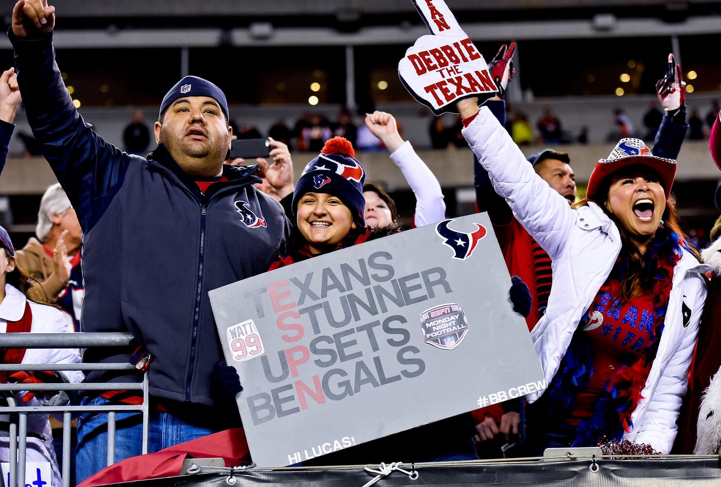 Bengals vs Texans Football