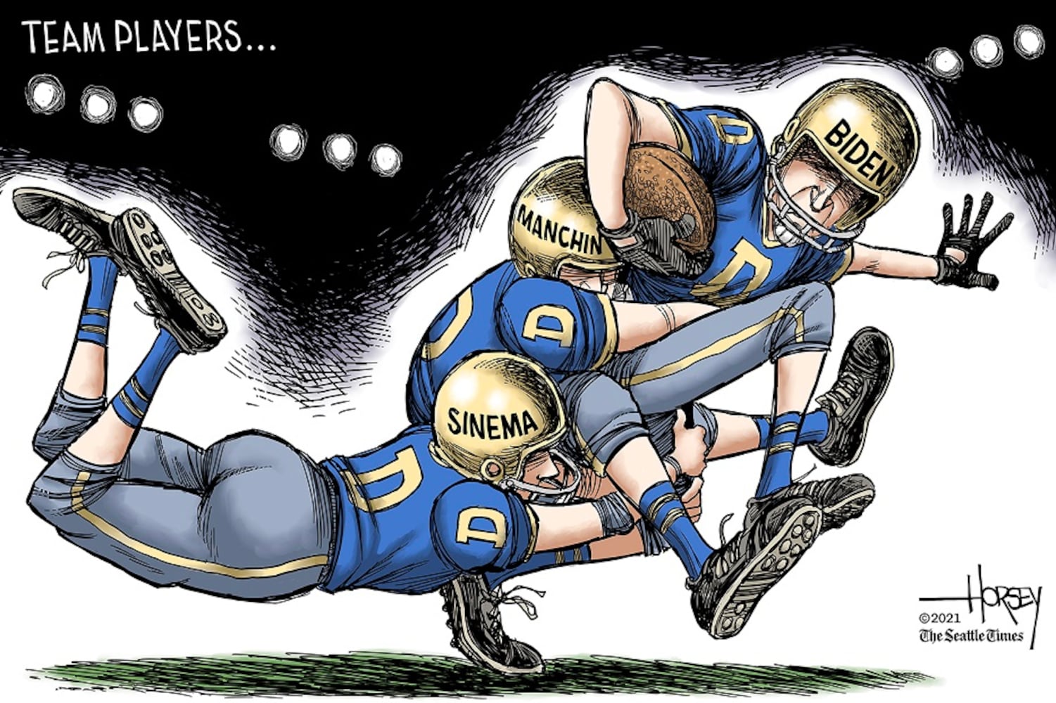 WEEK IN CARTOONS: Gen. Colin Powell, supply chain woes and more
