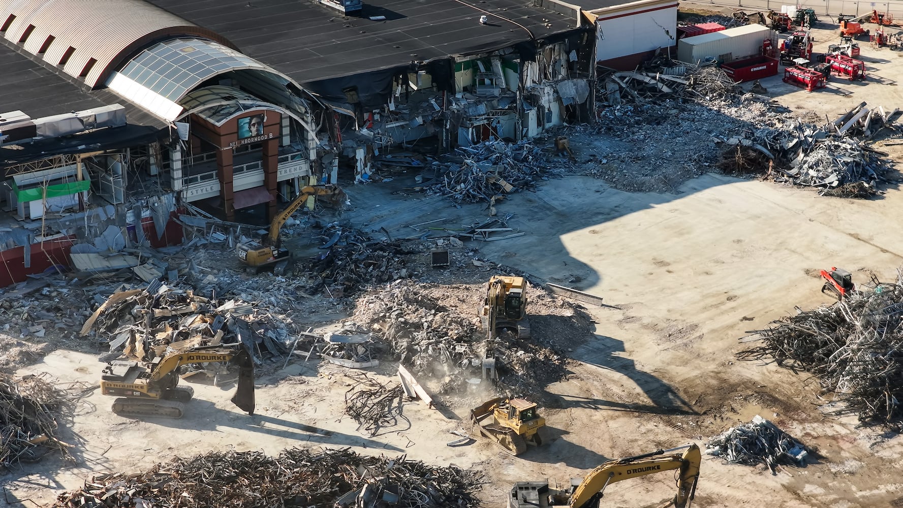 010726 Forest Fair Mall demolition