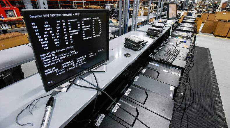 CompuCom Systems offers end-to-end life cycle IT support, services and equipment for clients. NICK GRAHAM/STAFF