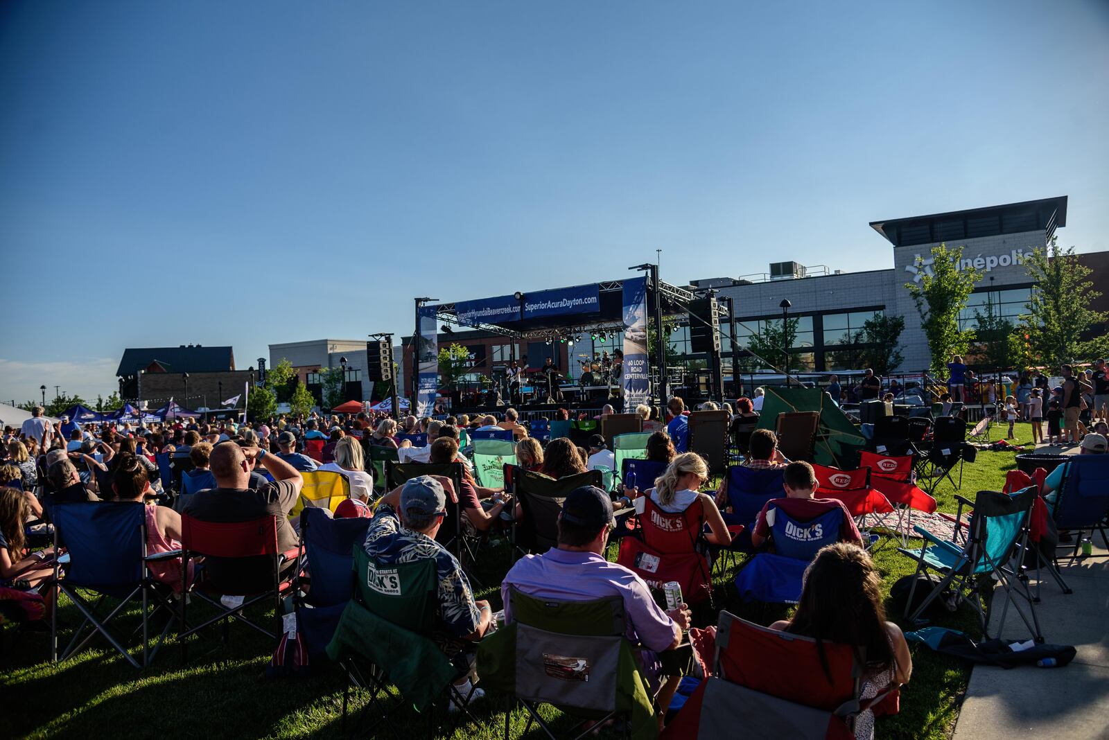 Looking for something fun to kick off the month of July with? Austin Landing hosted its first Friday event with food trucks, a concert by beloved band The Menus, fireworks and more. CONTRIBUTED / TOM GILLAIM PHOTOGRAPHY
