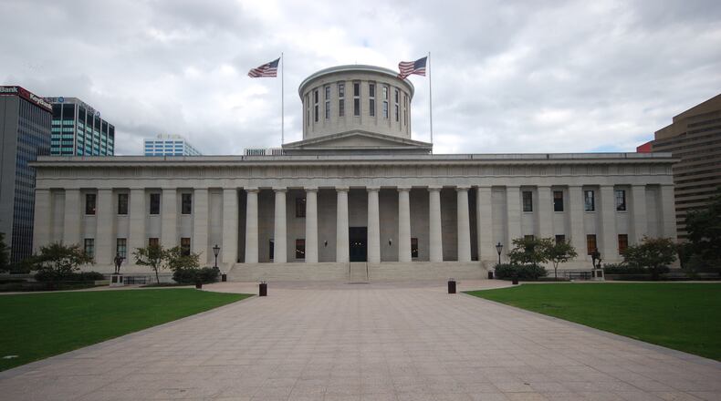The Ohio Statehouse in Columbus