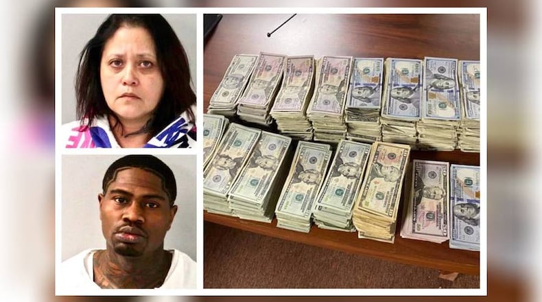 Brenda Krause, 48 and Jerell Coburn, 34 have been charged after the Butler County Undercover Regional Narcotics Taskforce executed search warrants at their apartments in Fairfield. CONTRIBUTED