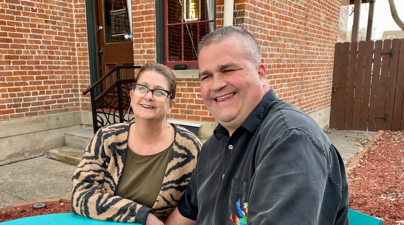 Bru’s Boutique & Beyond at 15 S. C St. in Hamilton, Ohio, opened near the beginning of April 2023. Owners Jon and Michelle Brubacher wanted to be part of the business boom happening in Hamilton. MICHAEL D. PITMAN/STAFF