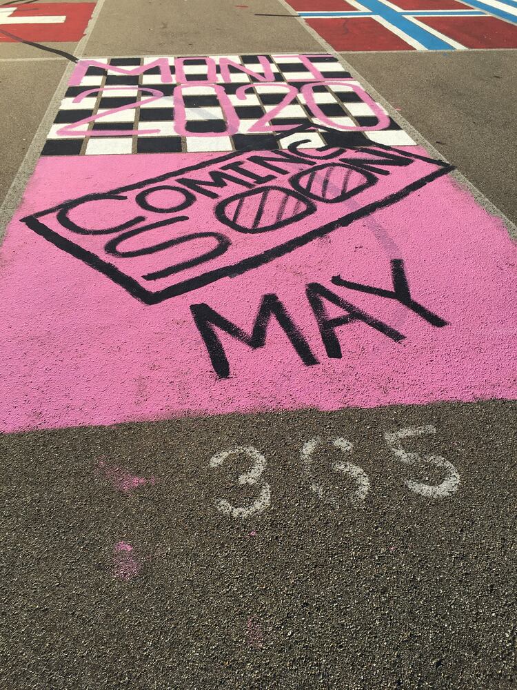 Lakota West senior parking spaces