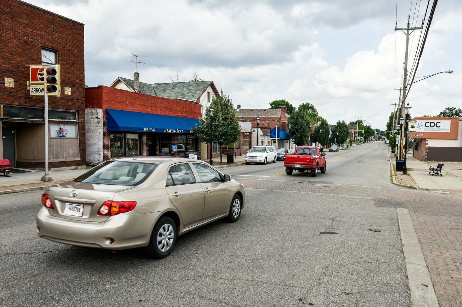 Students at Miami University are in the process of developing a Pleasant Avenue Revitalization Strategy for Lindenwald to revitalize the Hamilton neighborhood. NICK GRAHAM/STAFF
