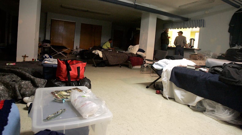 Serving Homeless Alternate Housing Of Middletown (SHALOM) saw an increase in the total number of clients it served in its initial week, according to organizers. STAFF FILE PHOTO