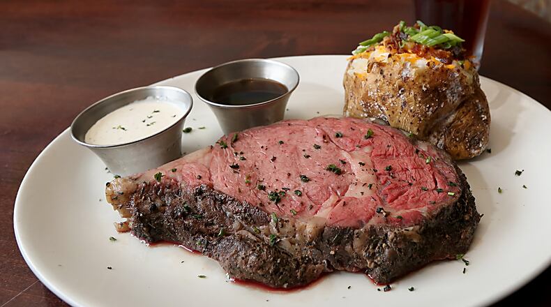 Contributed photo by E.L. Hubbard FIREBIRDS WOOD FIRED GRILL SLOW ROASTED PRIME RIB