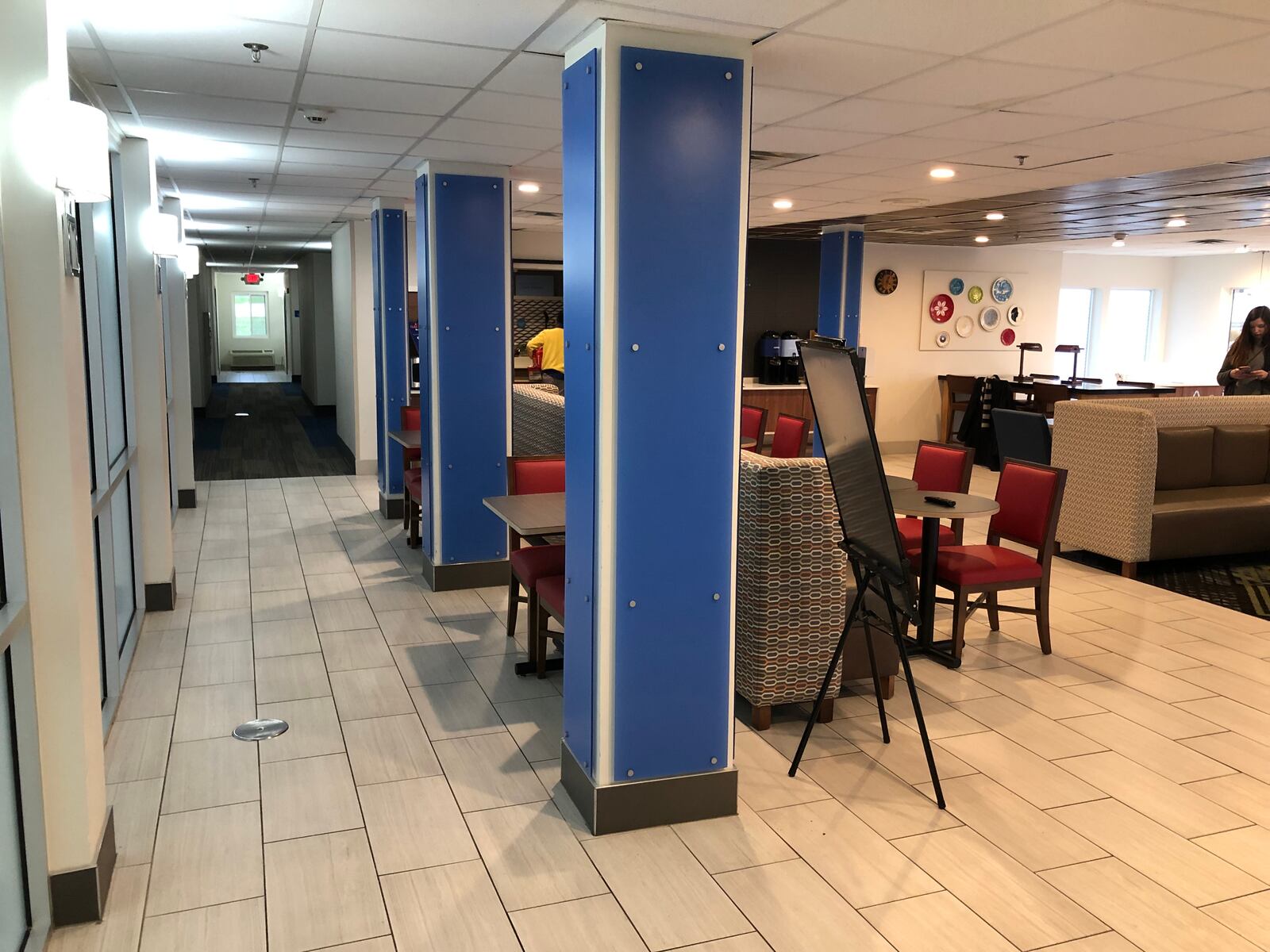 The Holiday Inn Express and Suites, 120 Senate Drive, Monroe, recently held its ribbon-cutting to celebrate $2 million in renovations. RICK McCRABB/STAFF