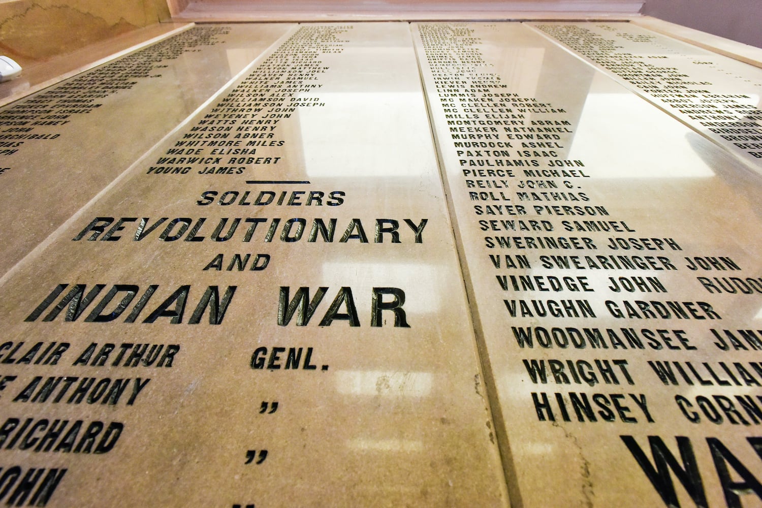 Soldiers, Sailors and Pioneers Monument in Hamilton