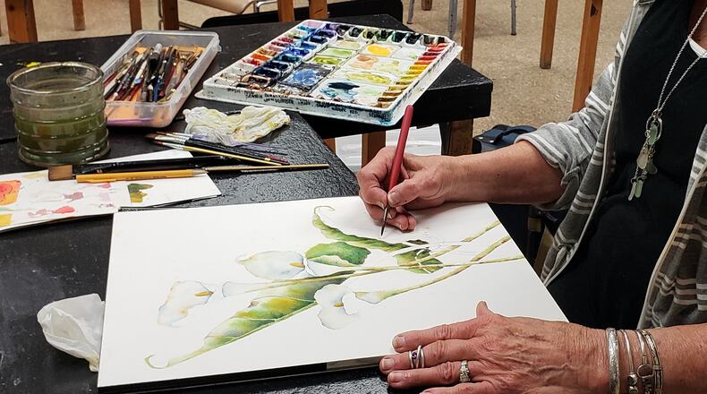 Students are encouraged to explore their artistic talents and skills at classes and workshops offered at the Middletown Arts Center. CONTRIBUTED