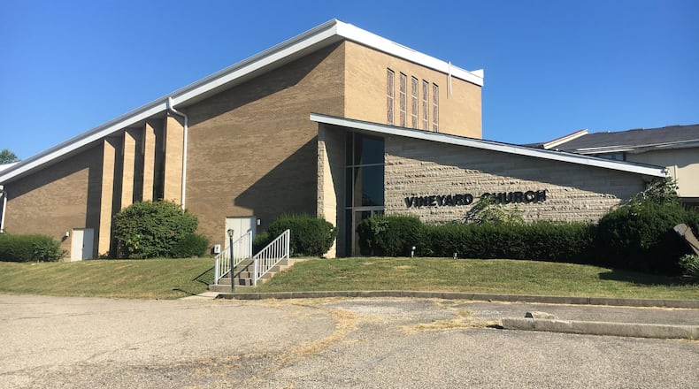 Vineyard Church on Princeton Road in Fairfield Twp. has been looking to sell its property for several years. Community Health Alliance wants to consolidate all of its in-patient drug rehabilitation and mental health hospital services at the location, but a zoning change request was denied by the Fairfield Twp. Zoning Commission on Wednesday, Sept. 18, 2019. MICHAEL D. PITMAN/STAFF