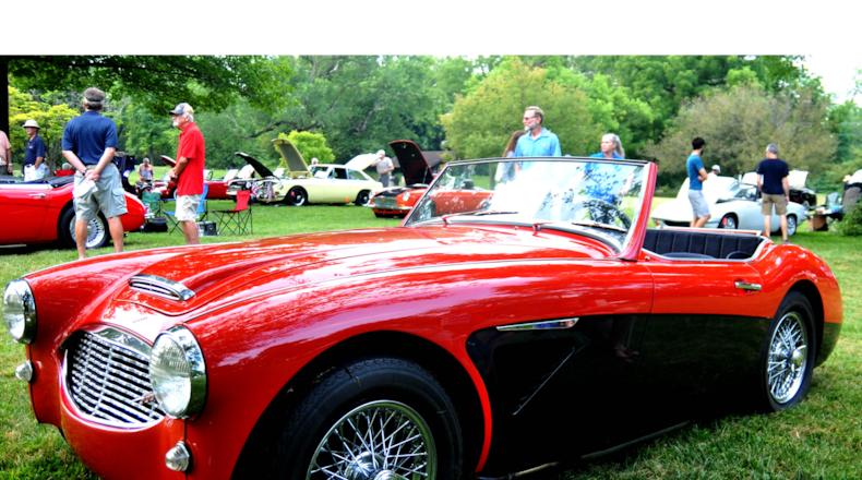 Triumph cars will soon be on display at Hueston Woods near Oxford. Shown here is one that was part of British Car Day Aug. 7, 2021 at Eastwood MetroPark in Dayton. CONTRIBUTED