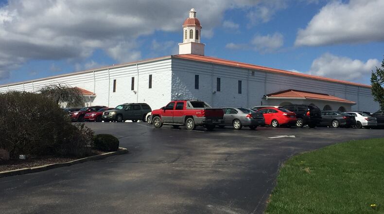 Solid Rock Church in Monroe continues to hold their weekly church services on Sunday despite requests from the Butler County Health District not to hold mass gatherings during the coronavirus COVID-19 pandemic. While the church is exempt from the state public health orders, state and local health officials are asking churches not hold services to prevent the community spread of the coronavirus. ED RICHTER/STAFF