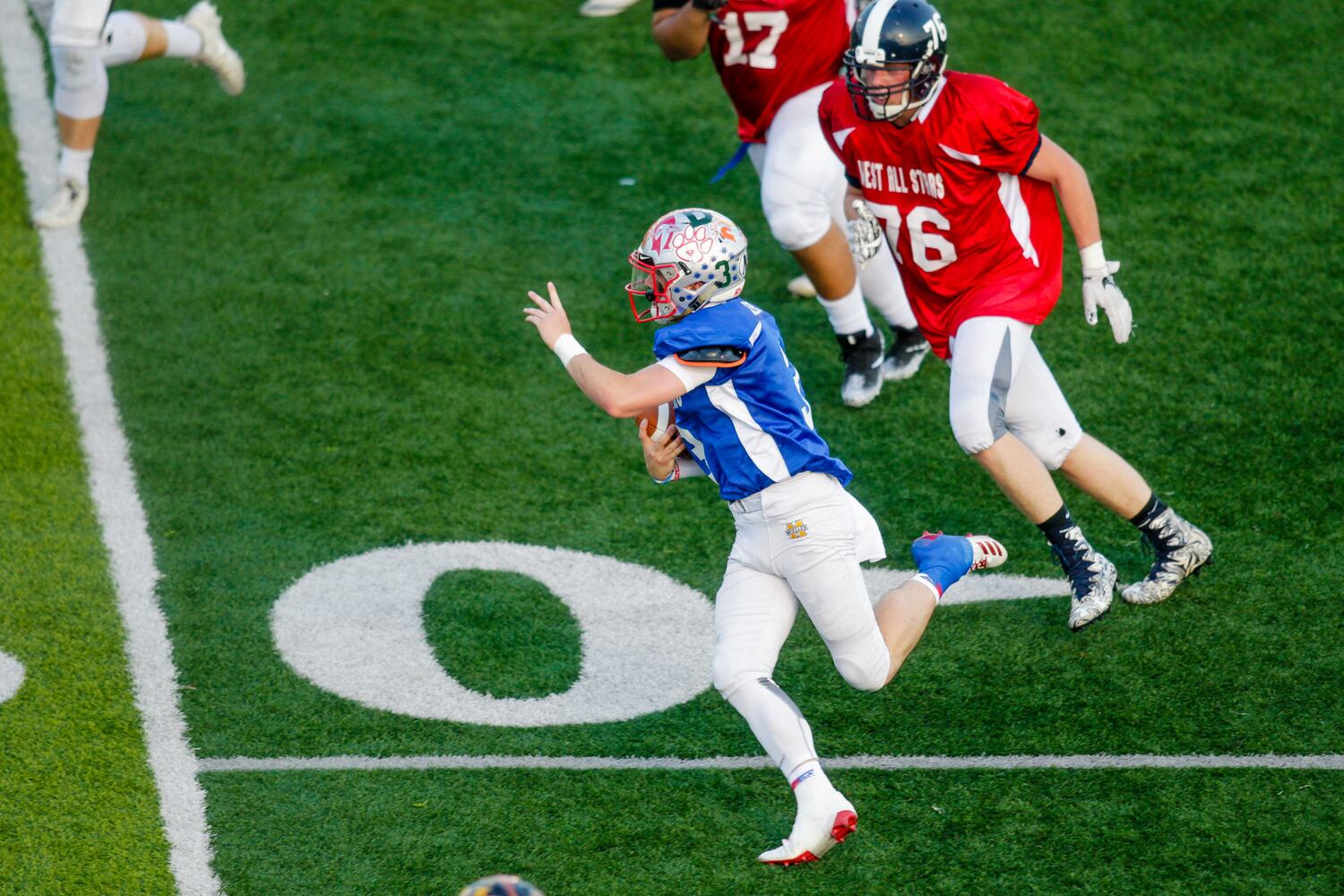 East West allstar football game