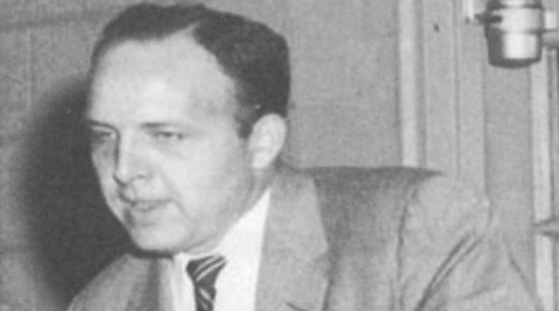 Bob Wessel was a WWII combat vet and, as its first mayor, helped found the city of Fairfield. Photo from “Fairfield, Ohio: From Pioneers to Our Golden Years.”