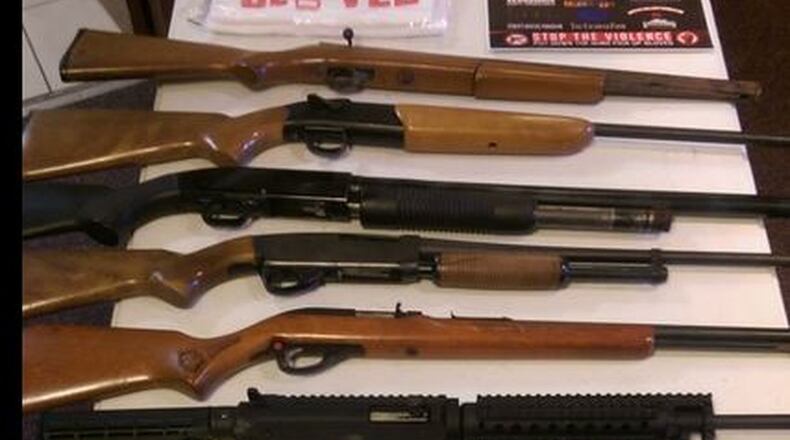 Here are some weapons recovered from other Street Rescue buy-back events. PROVIDED