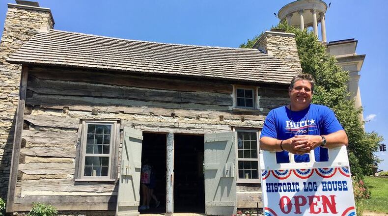 For the first time in decades Hamilton freshmen students will have a classroom opportunity to learn from a new instructional program about the history of their hometown. Local historian Chris Maraschiello, a history teacher at Hamilton Freshman School and docent in charge of tours of the city’s oldest structure, the Hamilton’s Historic Log House, led a group effort in developing the history course. FILE