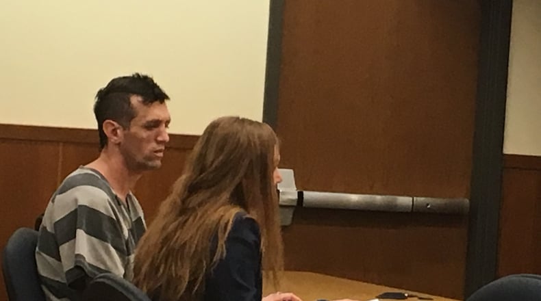 Jamie Banks, of Middletown, was represented by attorney Kathleen Batliner during his hearing Wednesday in Middletown Municipal Court.