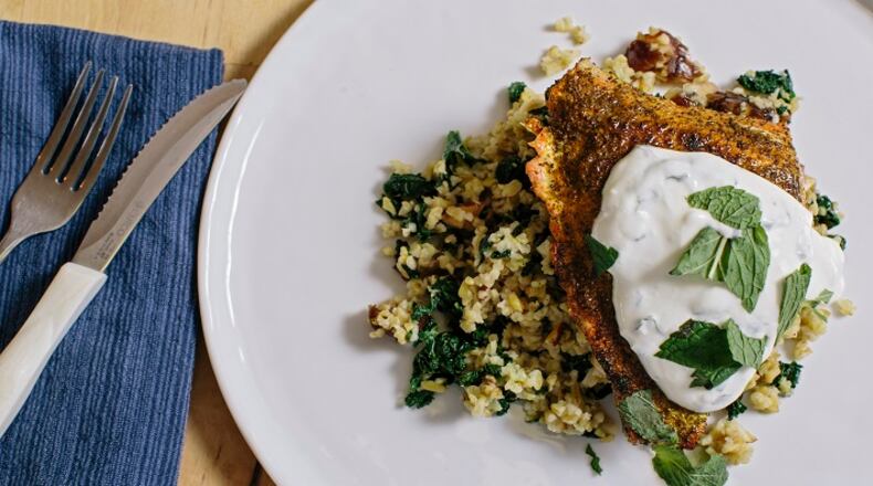 Cooking salmon can be easy. (Lexey Swall/The New York Times)