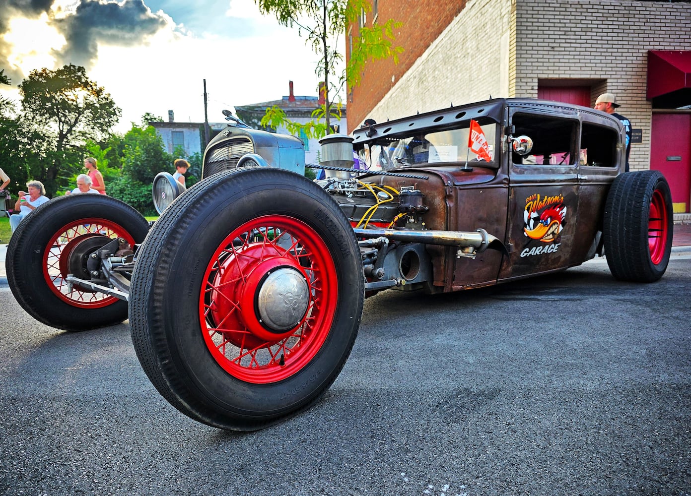 080925 Franklin car show