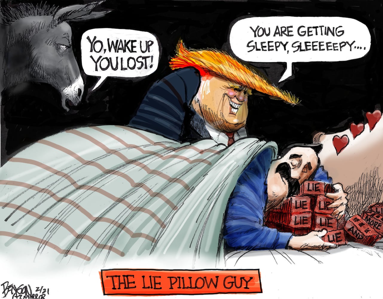 Week in cartoons: Trump impeachment trial and more