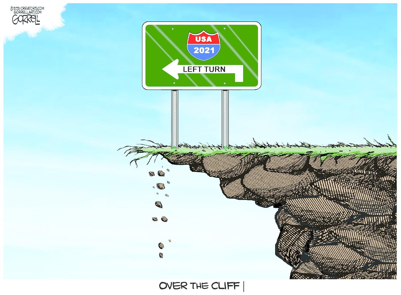 Week in cartoons: Georgia election, Capitol riots and more
