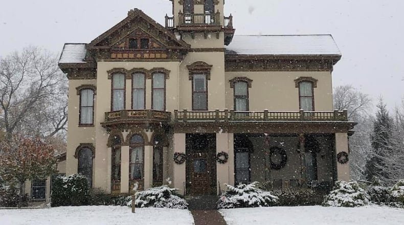 The Leibee House (1872) is one of the homes open on a candlelight tour Dec. 4, 2022 in Middletown. The tour showcases the history of several big homes and buildings in the city. CONTRIBUTED