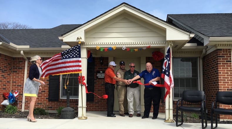 Butler County Veterans Service commissioners cut the ribbon on the new Middletown satellite office earlier this year. Pictured (from left) are commissioners Lowell Stewart, Dave Reed, Tom Jeffers and Chuck Weber. CONTRIBUTED