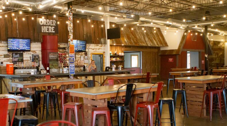 Steve Brock, co-owner of the Grainworks Brewing Company in West Chester Township, says the recent expansion of the interior has coincided with an uptick in business. (Provided Photo\Journal-News)