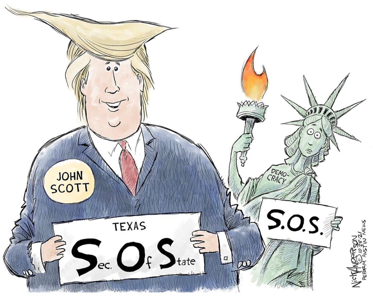 WEEK IN CARTOONS: Facebook name change, Biden’s spending plan and more