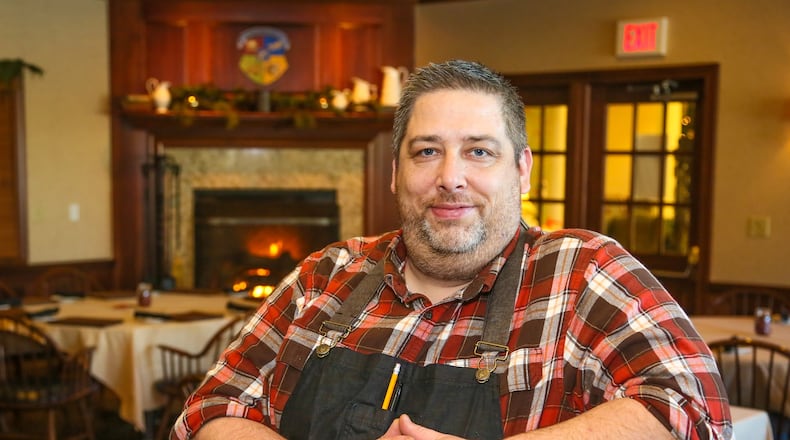 Jared Whalen, executive chef of Coach House Tavern, is pictured in the dining room of the Hamilton restaurant in 2016. Whalen died Aug. 20, 2018. He was 44 years old. GREG LYNCH/STAFF