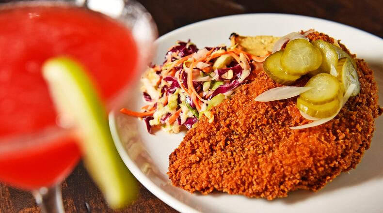 Gracie's restaurant is now open on Central Avenue in Middletown. The menu is described as big city comfort food with items such as seared salmon, fried chicken, Berkshire pork chop and meatloaf. NICK GRAHAM/STAFF