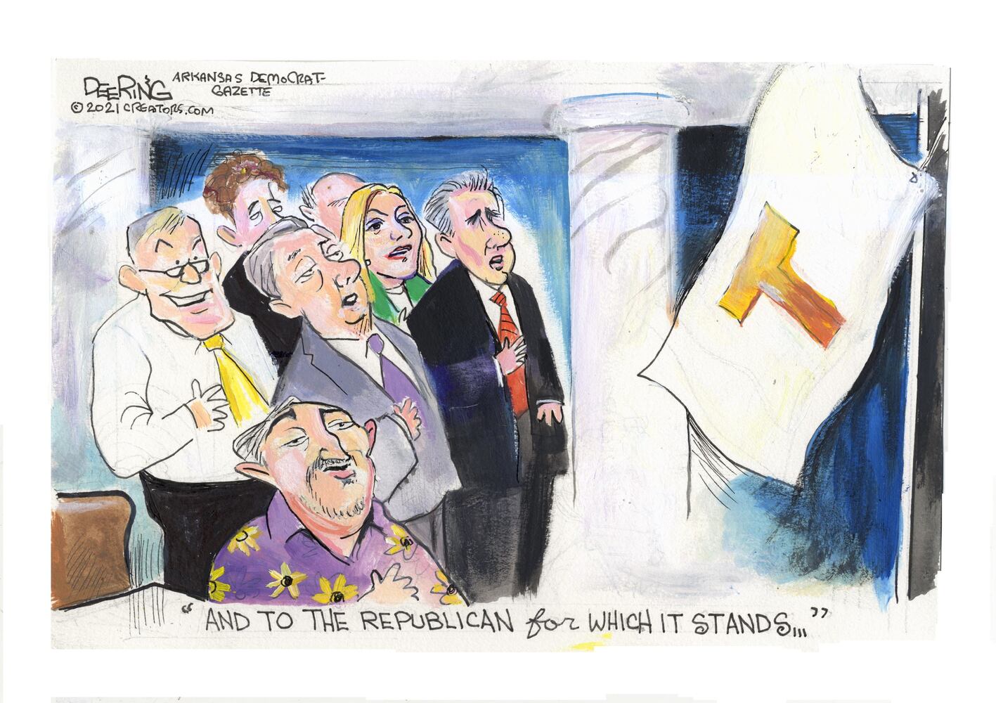 Week in cartoons: Help wanted, Liz Cheney and more