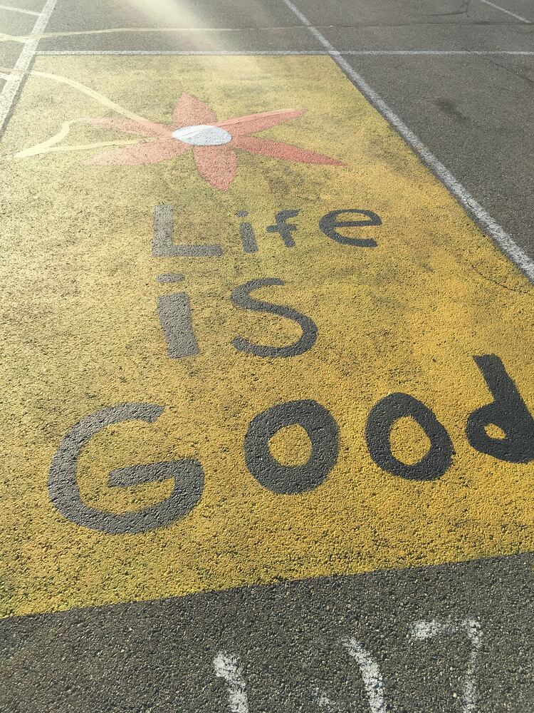 Lakota West senior parking spaces