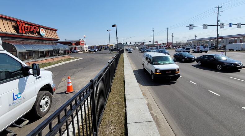 The Butler County Commissioners approved an $800,000 right-of-way settlement with Wendy's after a two-year court battle. The purchase was necessary for Tylersville Road widening project. NICK GRAHAM / STAFF