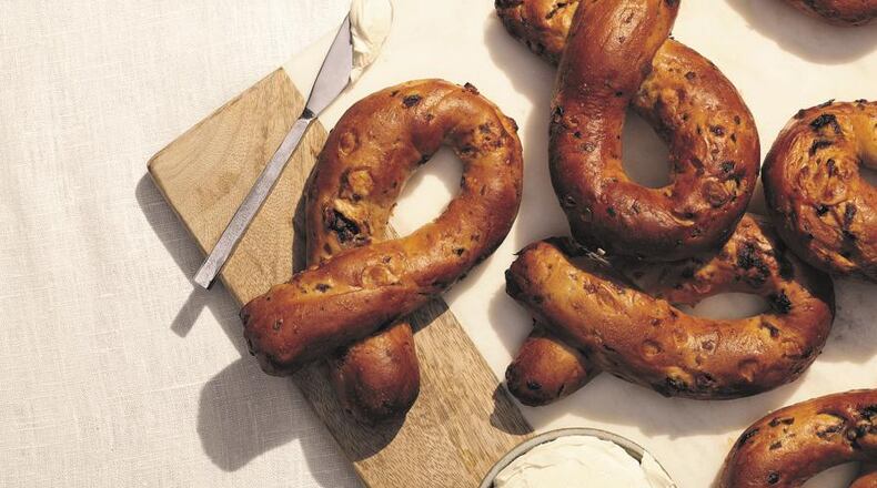 The Panera pink bagel.