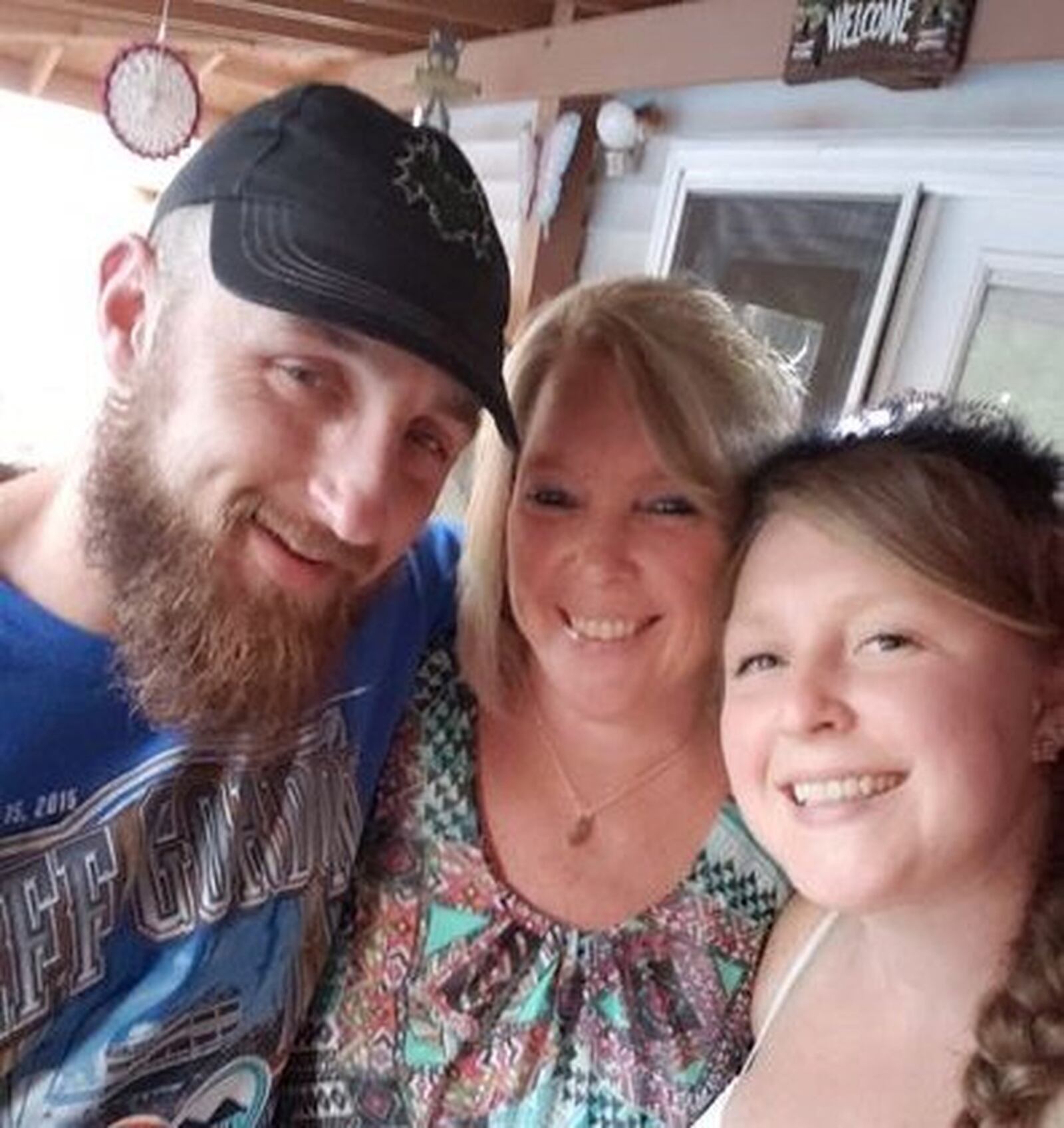 Nathan Durbin, with his mother, Malinda Bower, center; and sister, Nicole Durbin, right. CONTRIBUTED