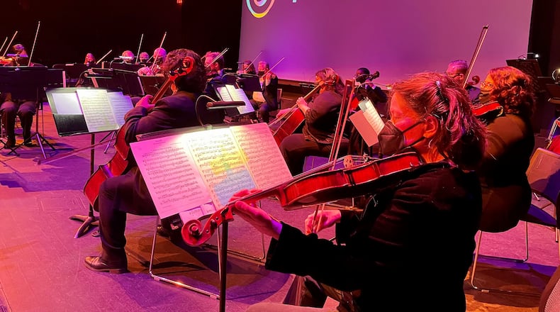 The Butler Philharmonic orchestra is seen performing at The Fitton Center for Creative Arts in Hamilton. Its newest season kicks off this weekend at the Pyramid Hill Arts Fair, also in Hamilton. CONTRIBUTED
