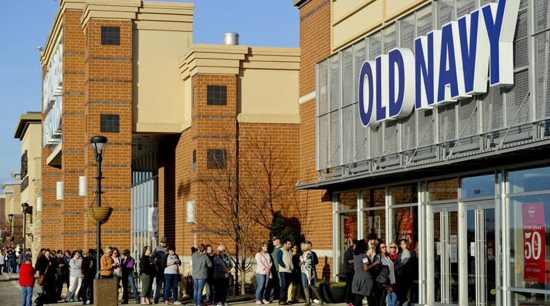 Old Navy will open 60 new stores, remodel 300 locations and offer in-store pickup. NICK GRAHAM/STAFF