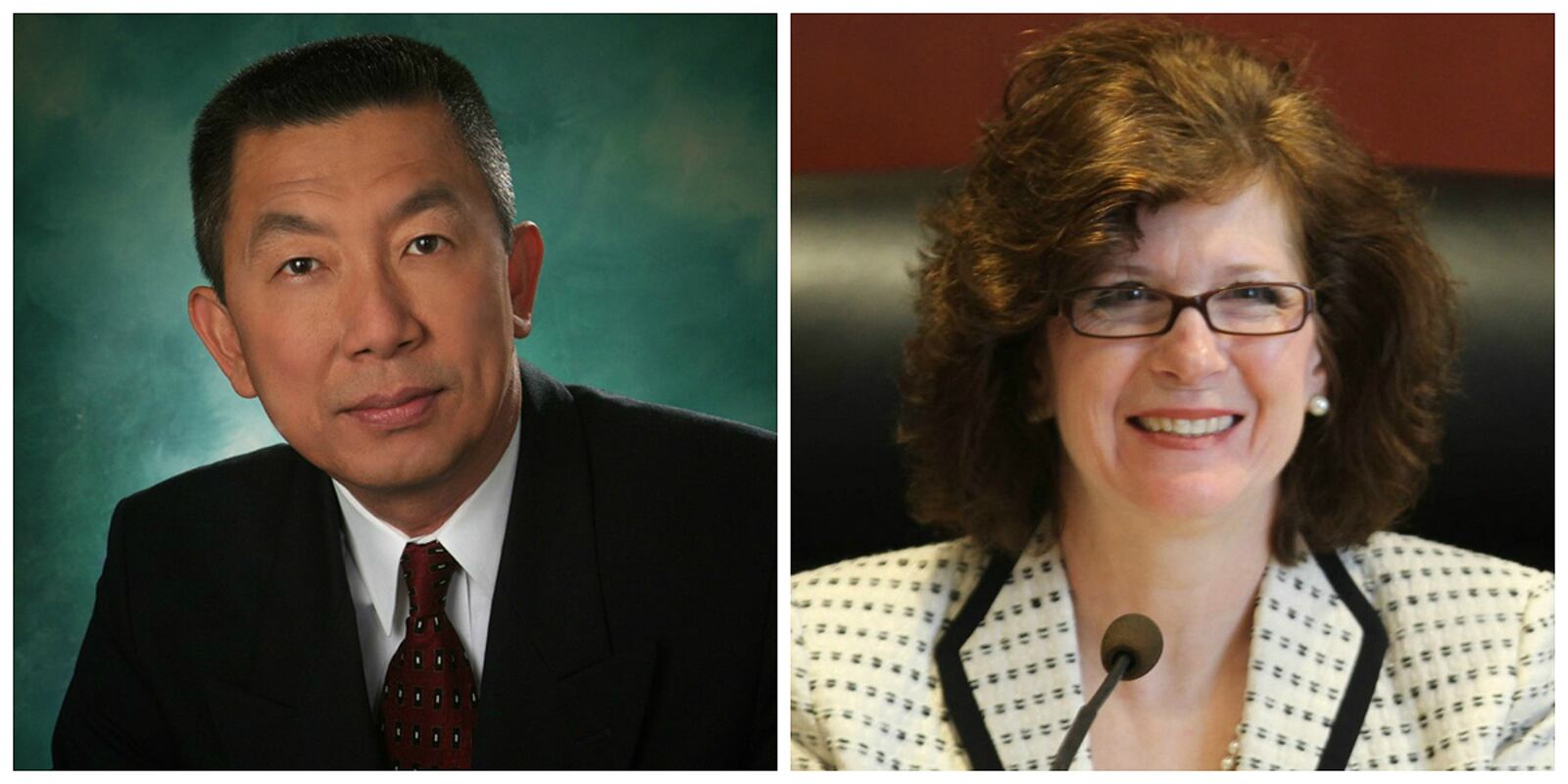 West Chester Twp. Trustee Lee Wong is seeking to unseat incumbent Republican Butler County Commissioner Cindy Carpenter for her county commission seat in the May 8 primary election. FILE